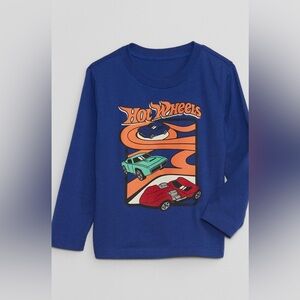 GAP Blue Hot Wheels Graphic Tee